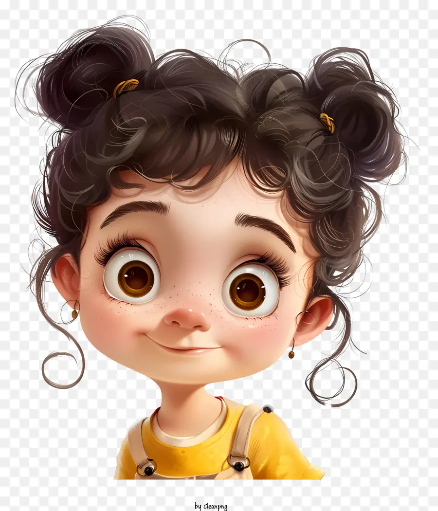 Niña，Niña De Dibujos Animados PNG