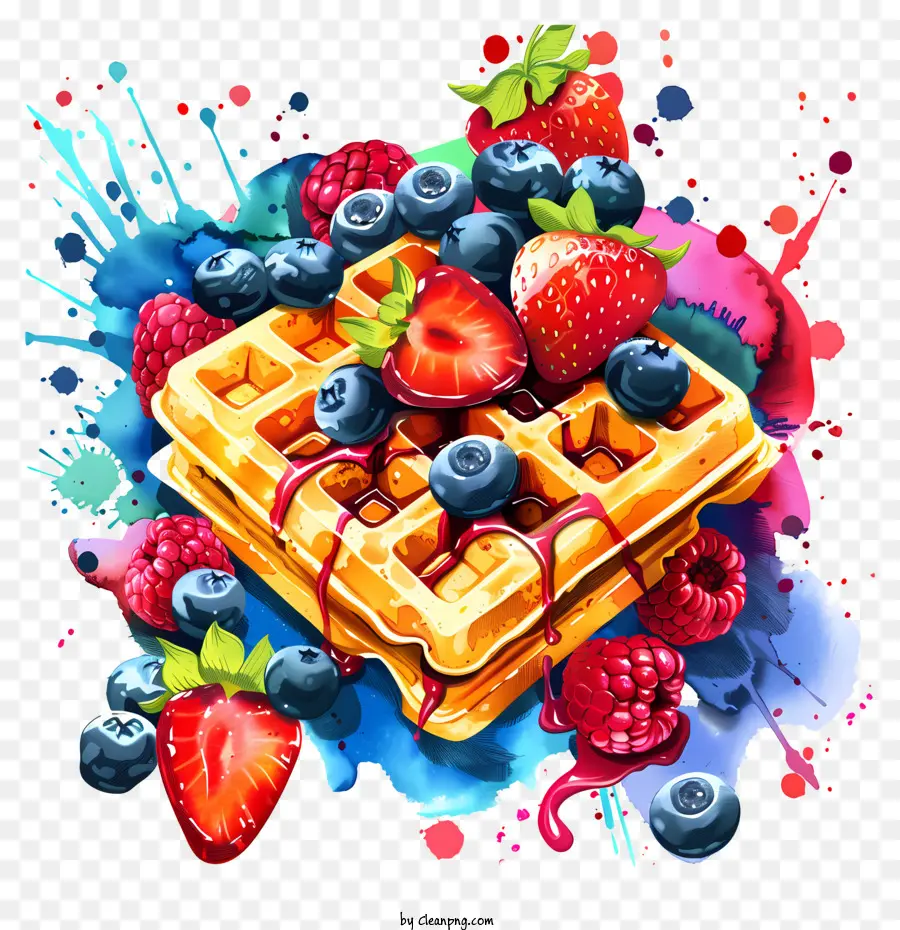 Waffle Día，Waffle PNG