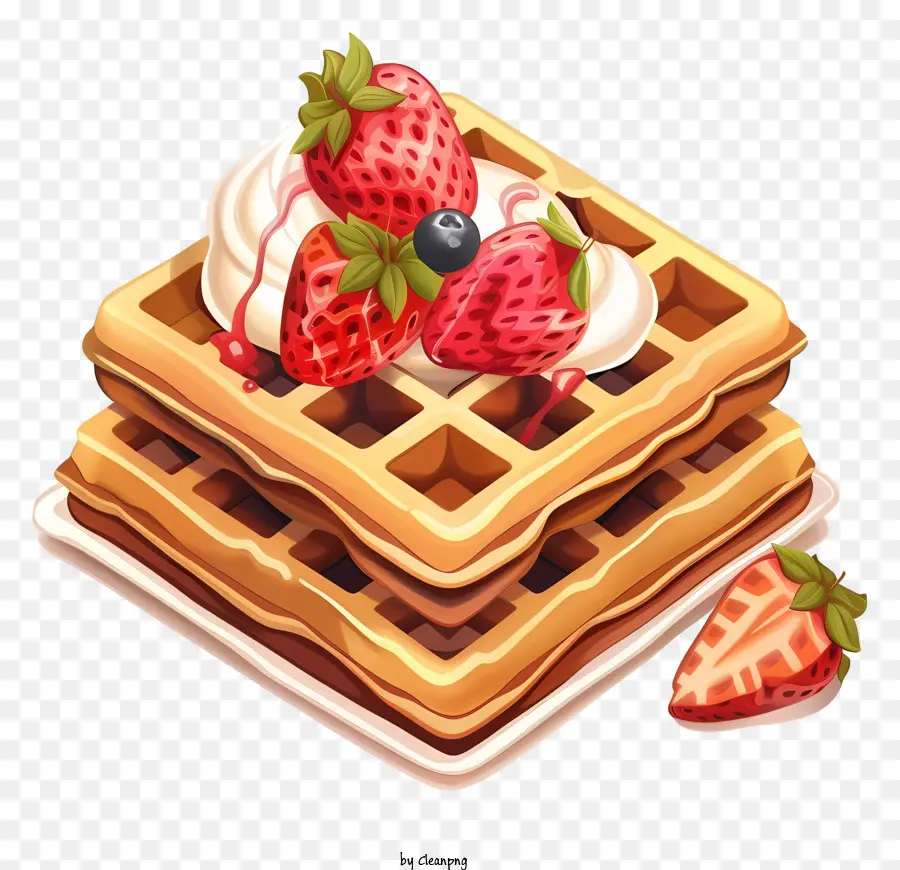 Waffle Día，Waffles PNG