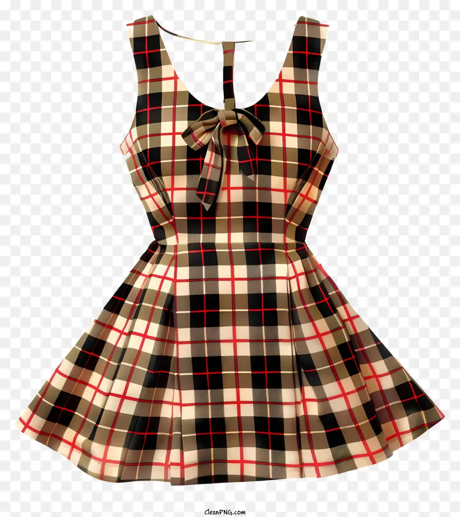 Tartán Día，Plaid Vestido PNG