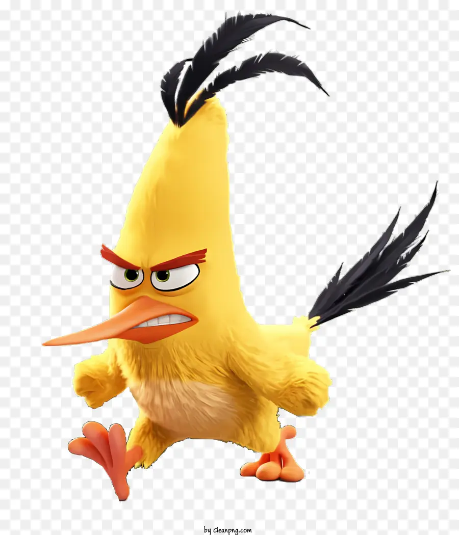 Angry Birds，Pájaro Amarillo PNG