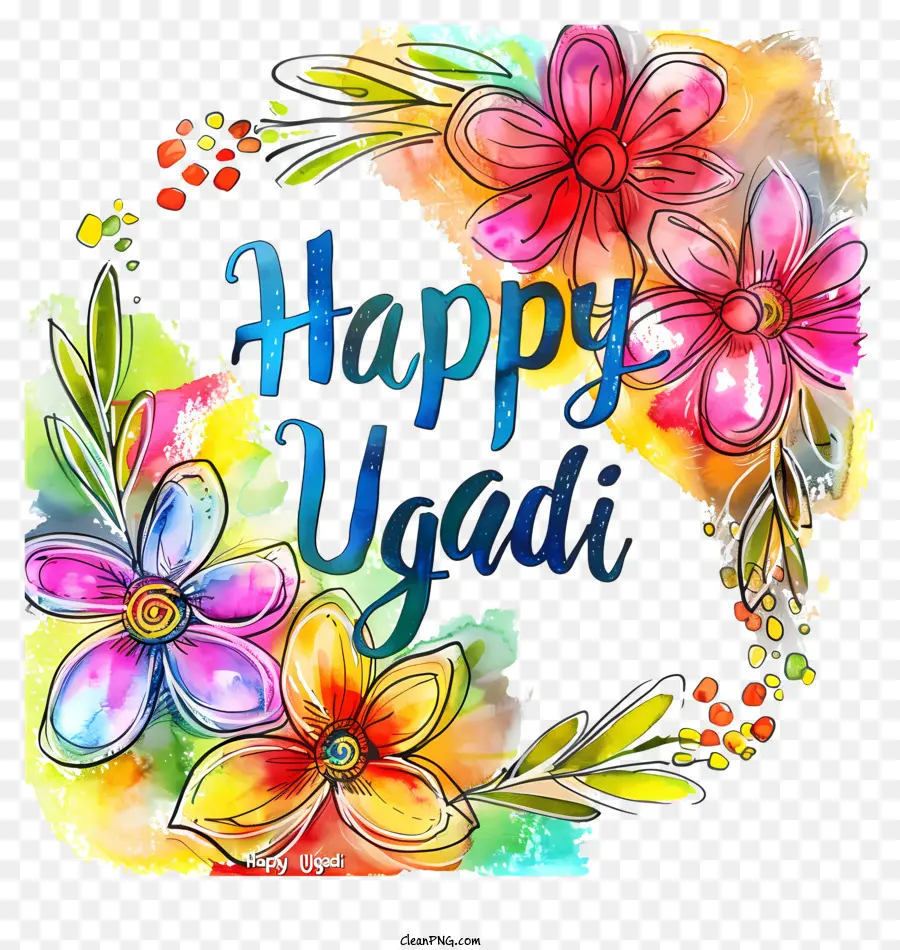 Feliz Ugadi，Ugadí PNG