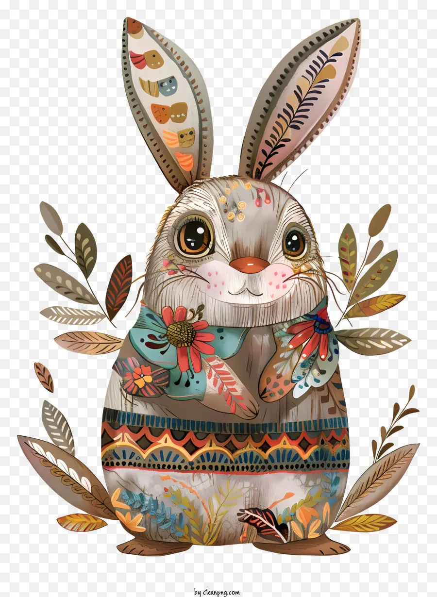 Conejito De Pascua，Conejo Decorativo PNG