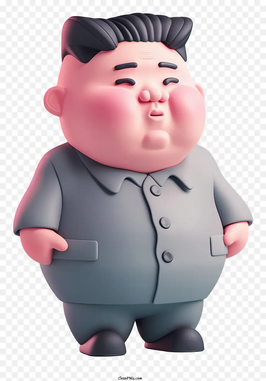 Kim Jong Un，Personaje De Dibujos Animados PNG