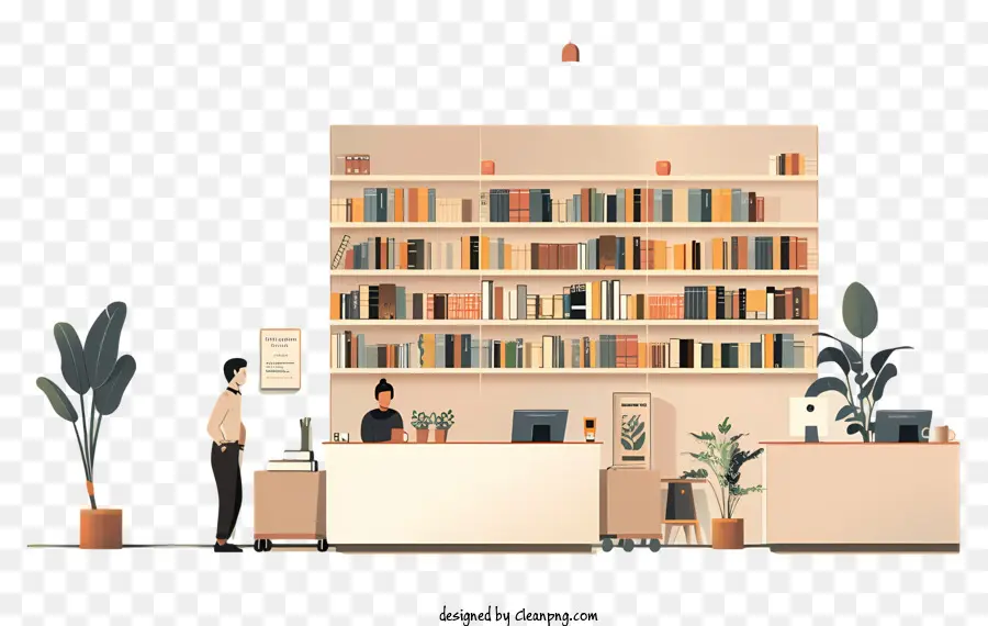Librería，La Oficina De La Casa PNG