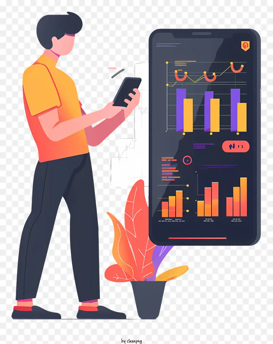 Smartphone，Visualización De Datos PNG