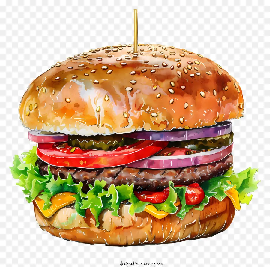 Hamburgo，Hamburguesa Con Queso PNG