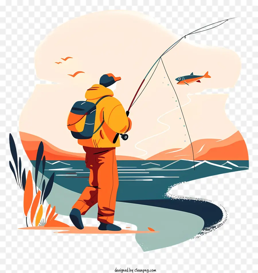 Pescador De Pesca，La Pesca PNG