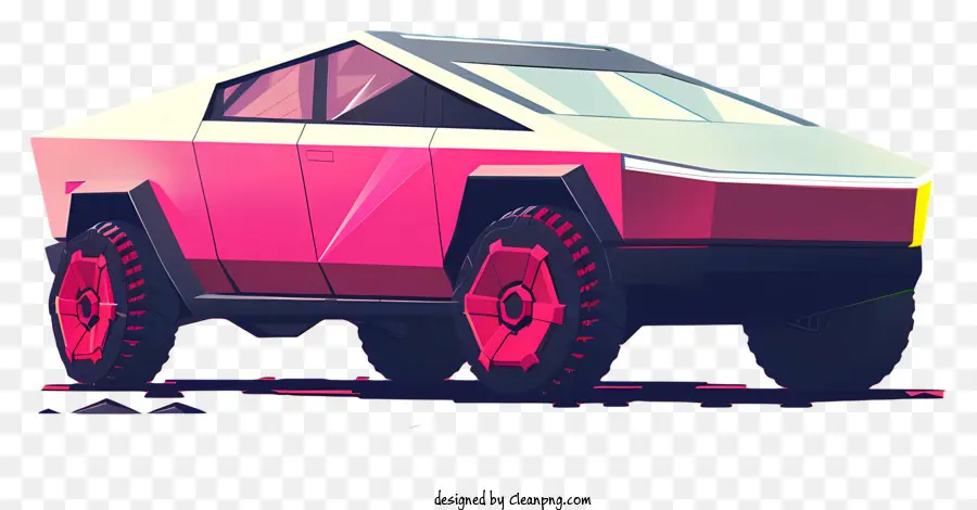 Cibertruck，Futurista Coche PNG