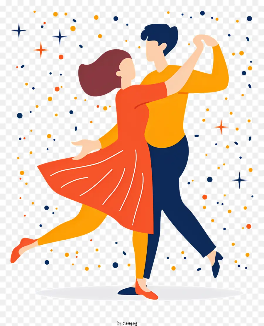 El Baile En Pareja，Danza Tradicional PNG