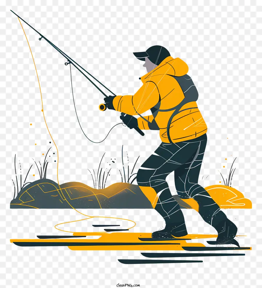 Pescador De Pesca，La Pesca PNG
