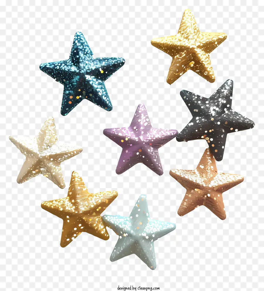 Estrellas De Brillo，Estrellas Brillantes PNG