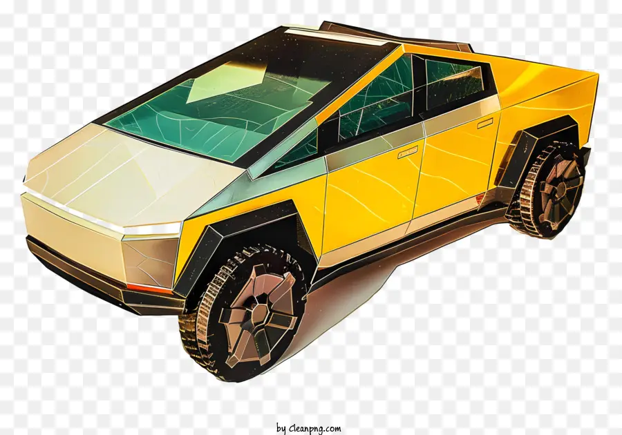 Cibertruck，Futurista Coche PNG