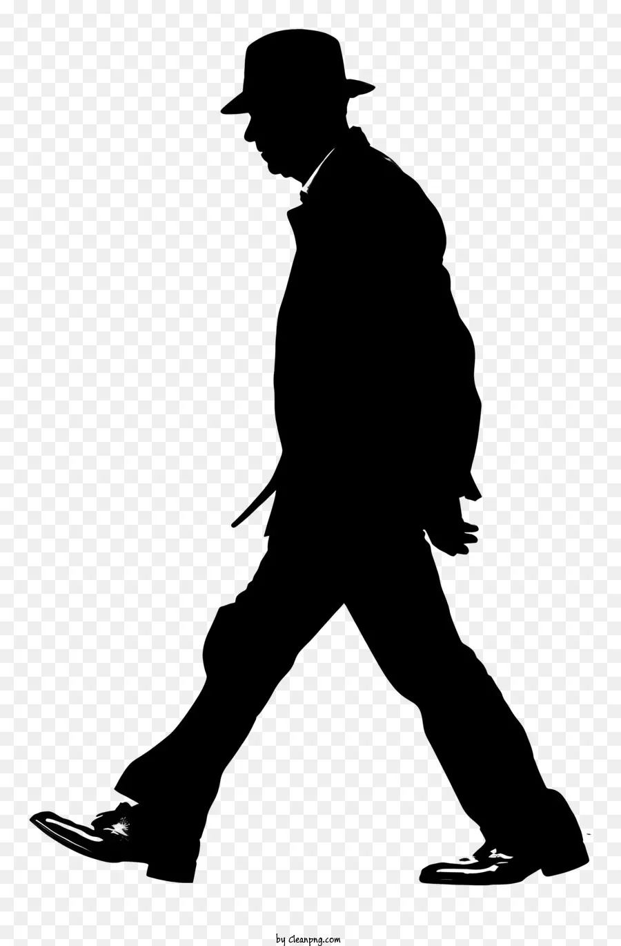 Man Caminando Silueta，Hombre PNG