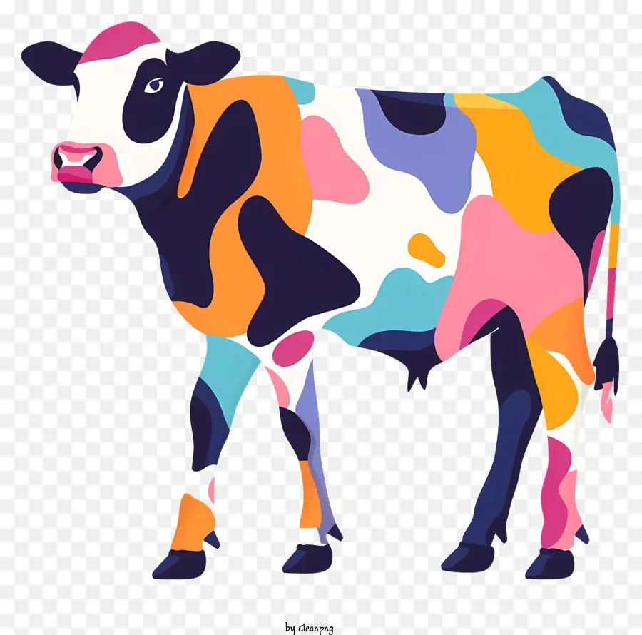 Vaca，El Arte Abstracto PNG