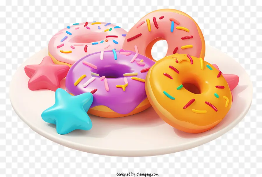 Donas 3d，Donas PNG