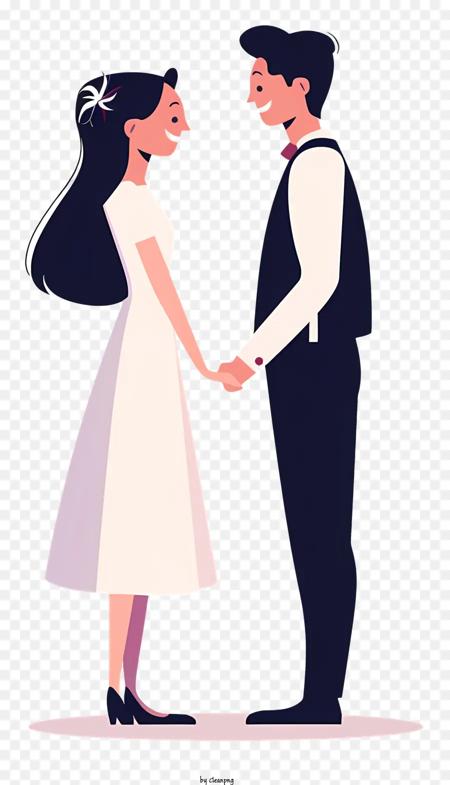 Los Novios，Pareja De Novios PNG