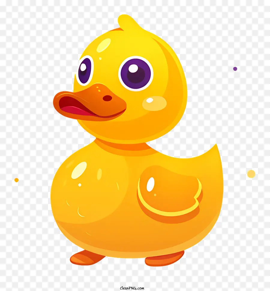 Amarillo Pato De Goma，Dibujos Animados De Pato PNG