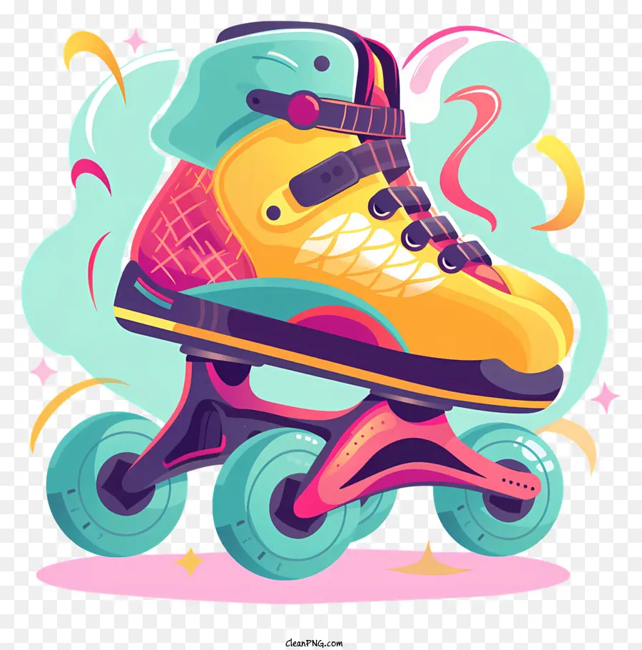 Patines，Patineta PNG