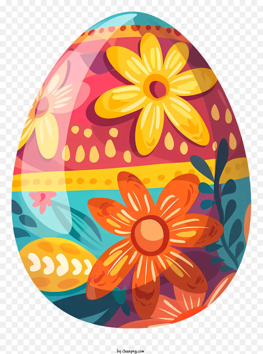 Huevo De Pascua Pintado，Huevo De Pascua PNG