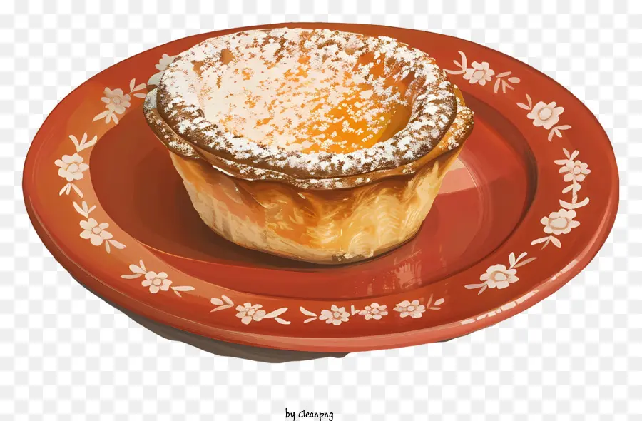 Pastel De Nata，Pastel De Crema De Chocolate PNG