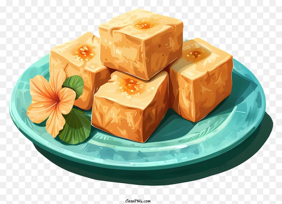 Tofu Apestoso，Tofu Frito PNG