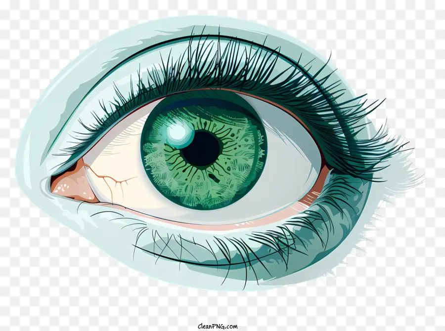 Ojo Verde，Ojo Humano PNG