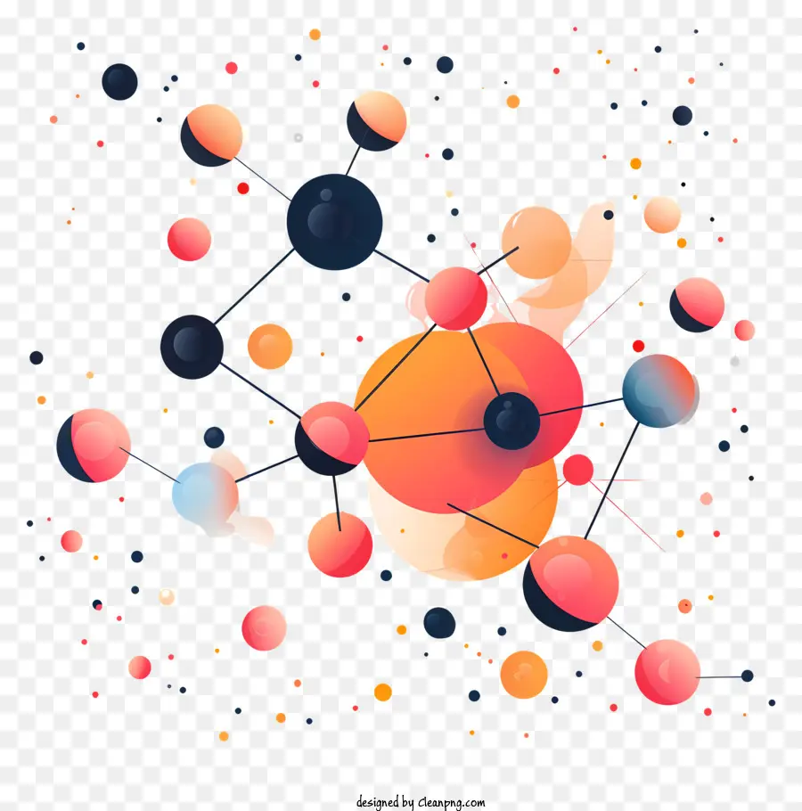 Modelo De Molécula，La Química PNG