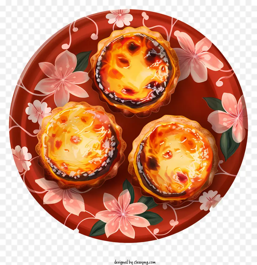 Pastel De Nata，Pasteles En Miniatura PNG