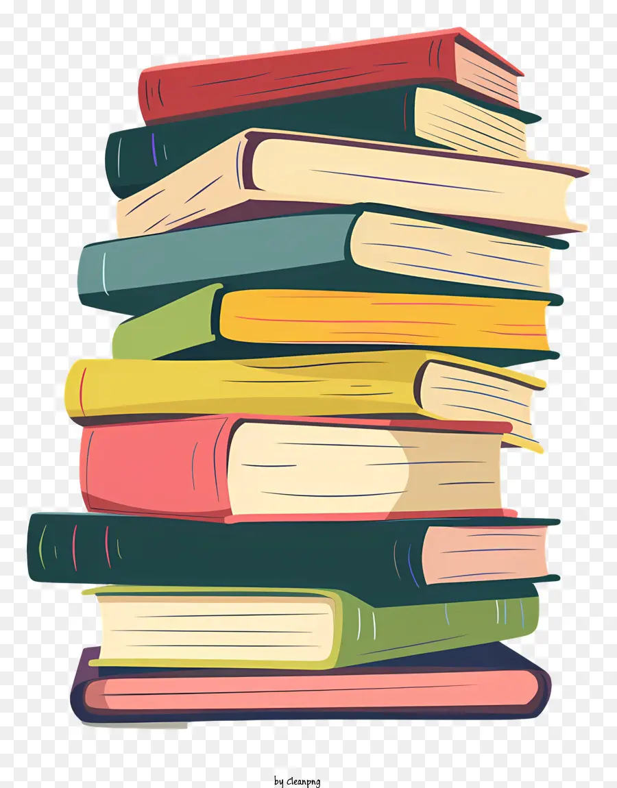 Pila De Libros，Libros PNG