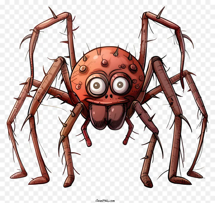 De Dibujos Animados De Spider，Araña PNG