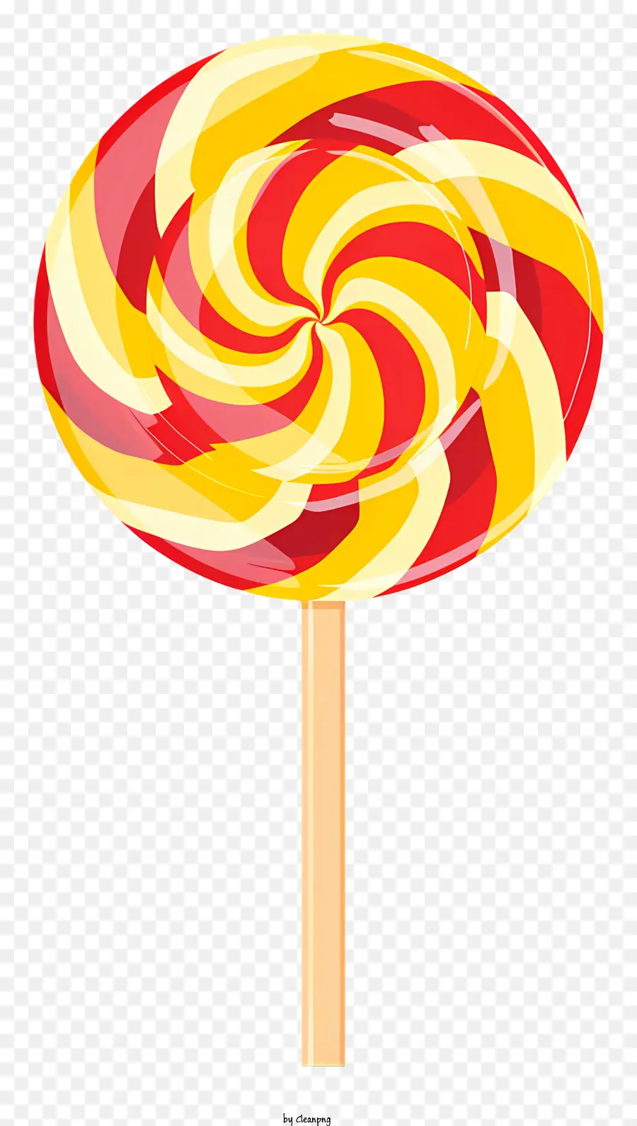 Piruleta，Amarillo Lollipop PNG