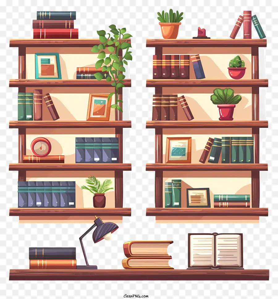 Estantería，Bookshelf PNG