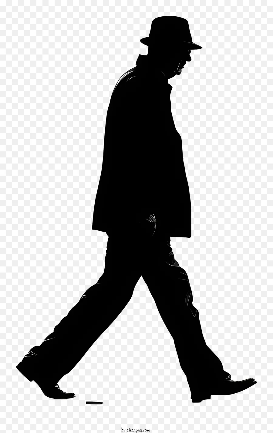 Silueta De Hombre Caminando，Hombre Caminando PNG