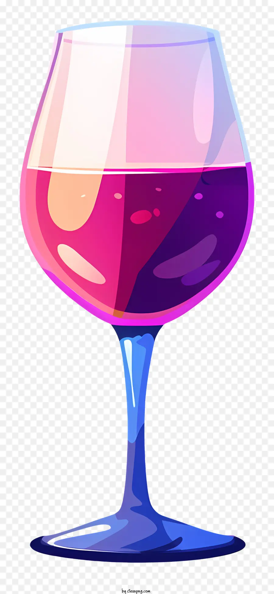 Glass Of Wine，Vino De Color Rosa PNG