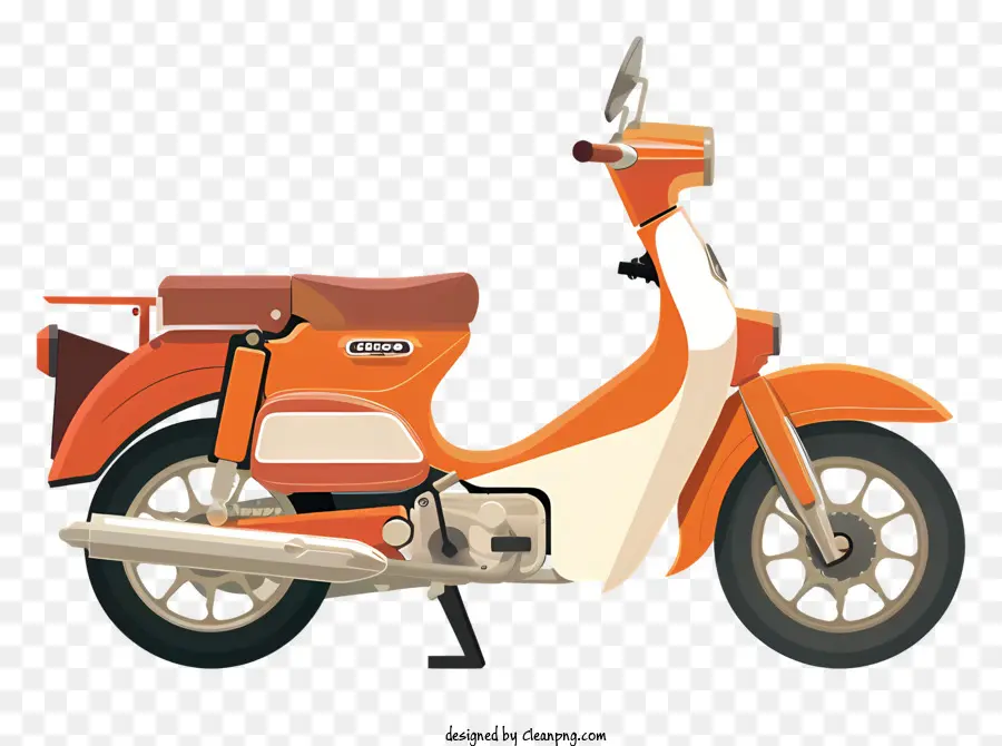 Ciclomotor Retro，Scooter PNG