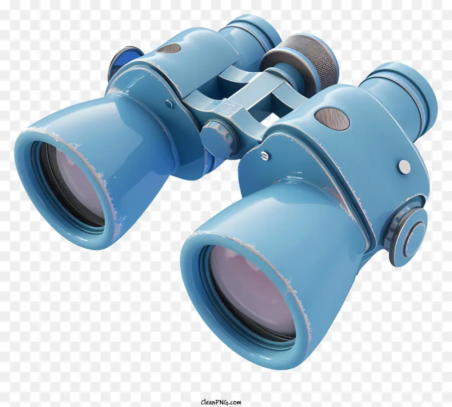 Azul Binoculares，Binoculares PNG