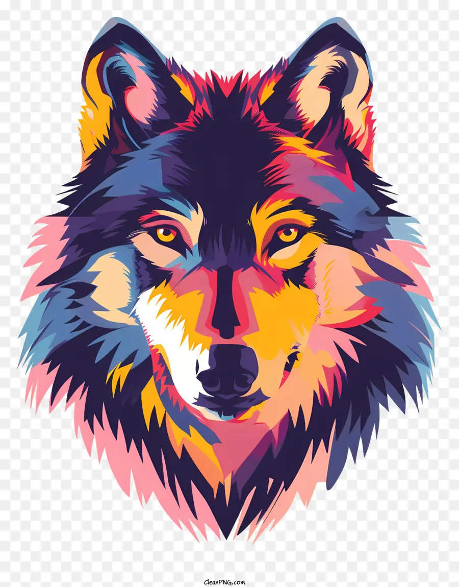 Lobo，Rostro PNG