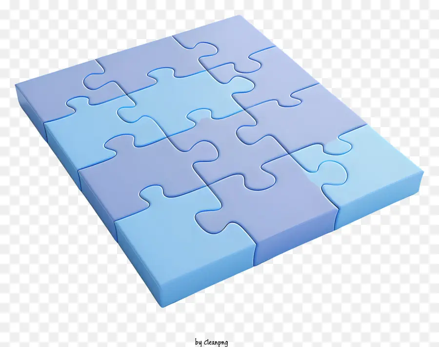 Puzzle Azul，Pieza De Rompecabezas PNG