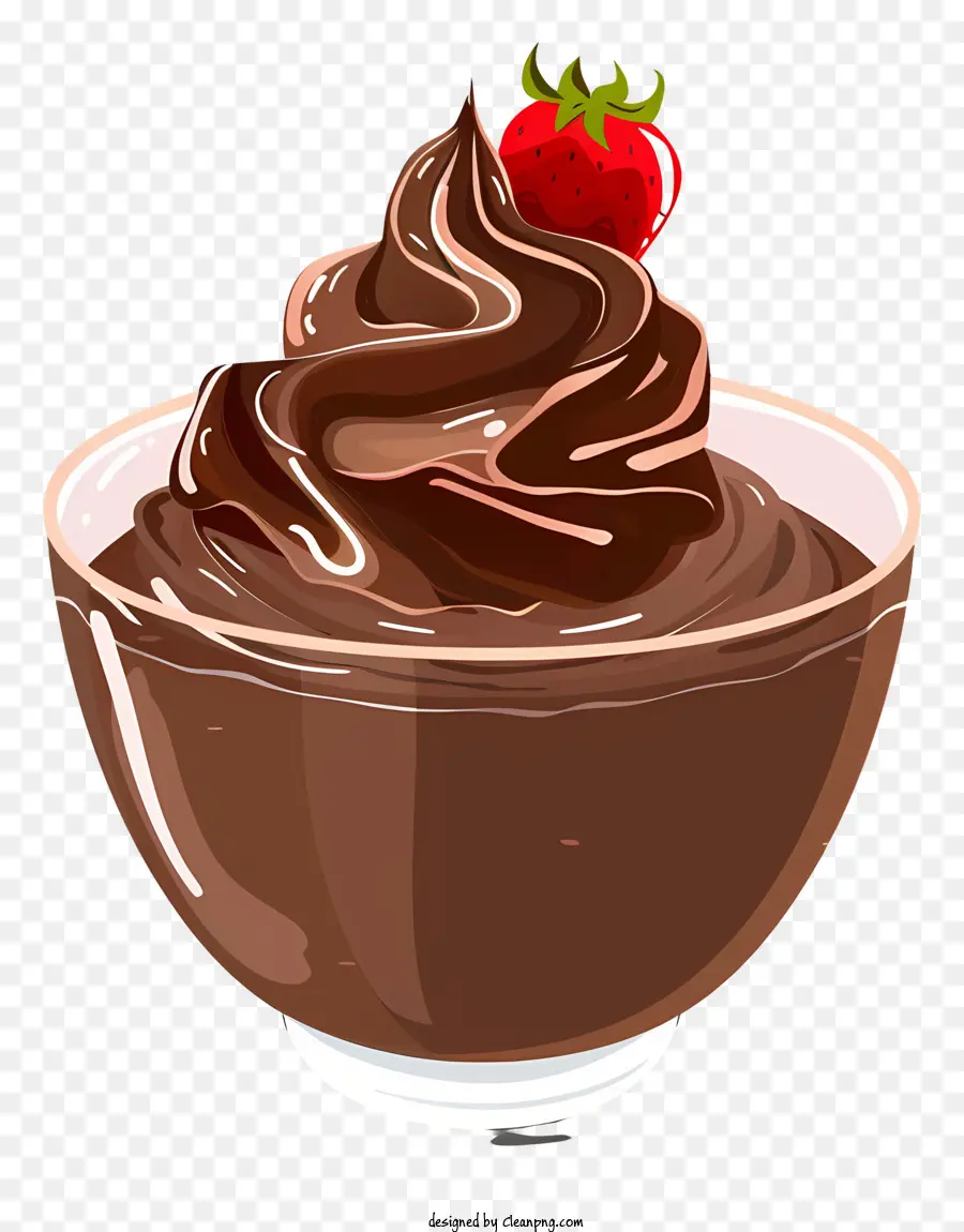 Día De La Mousse De Chocolate，Mousse De Chocolate PNG