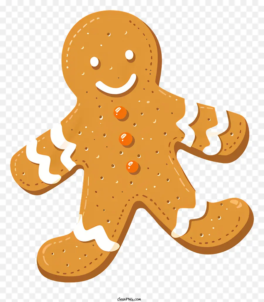 Hombre De Pan De Jengibre，Hombre De Pan De Jengibre De Chocolate PNG