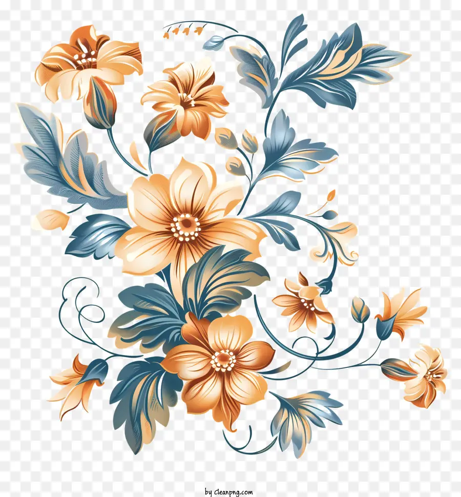 Flores，Diseño Floral PNG