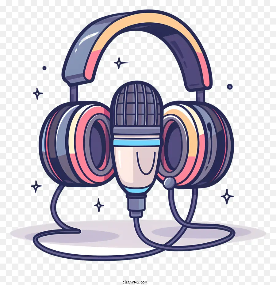 Micrófono Con Auriculares，Micrófono PNG