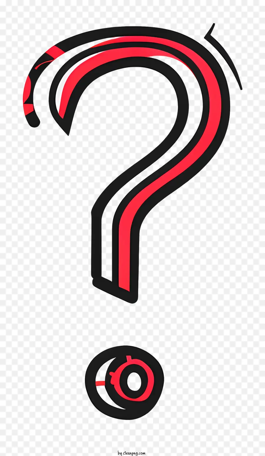 Signo De Interrogación Rojo，Signo De Interrogación PNG