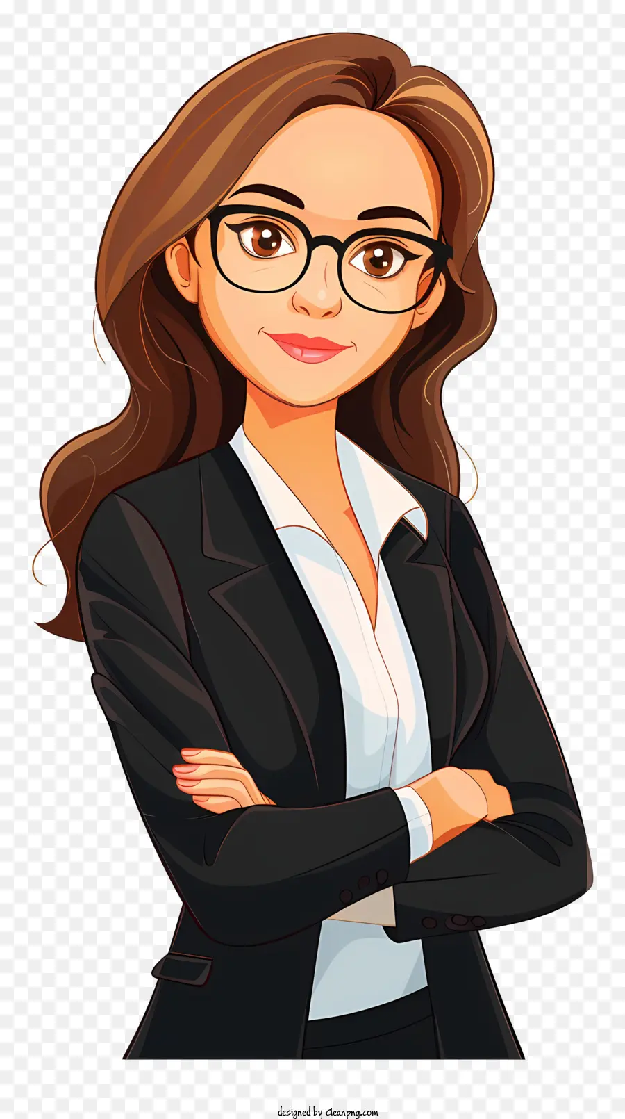 Dibujos Animados De Mujer De Negocios，Businesswoman PNG