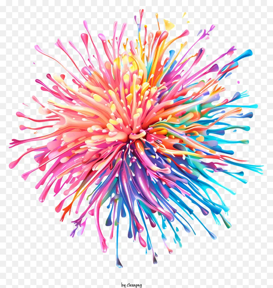 Firework，Arco Iris PNG