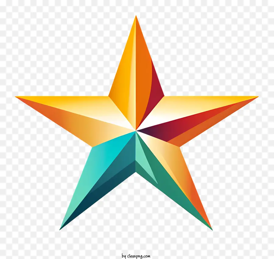 Forma De La Estrella De，El Arte Abstracto PNG