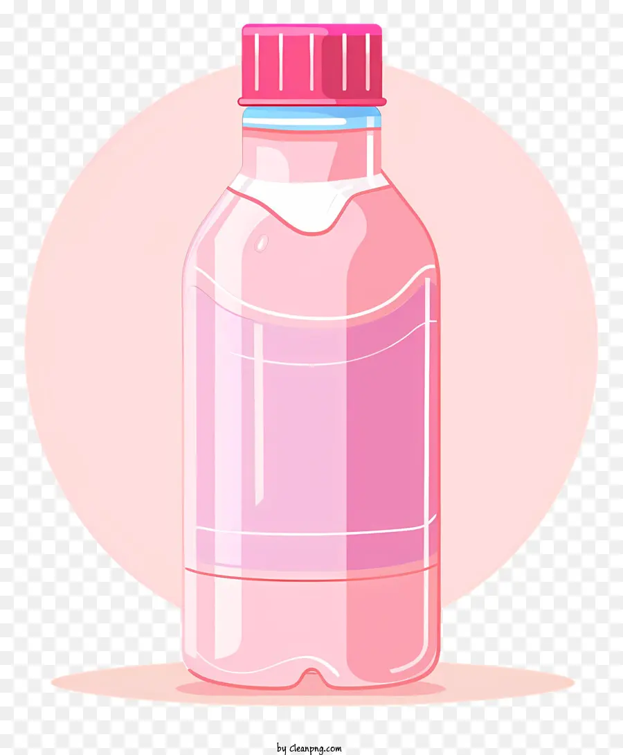 Botella De Crema，Botella De Plástico Rosa PNG