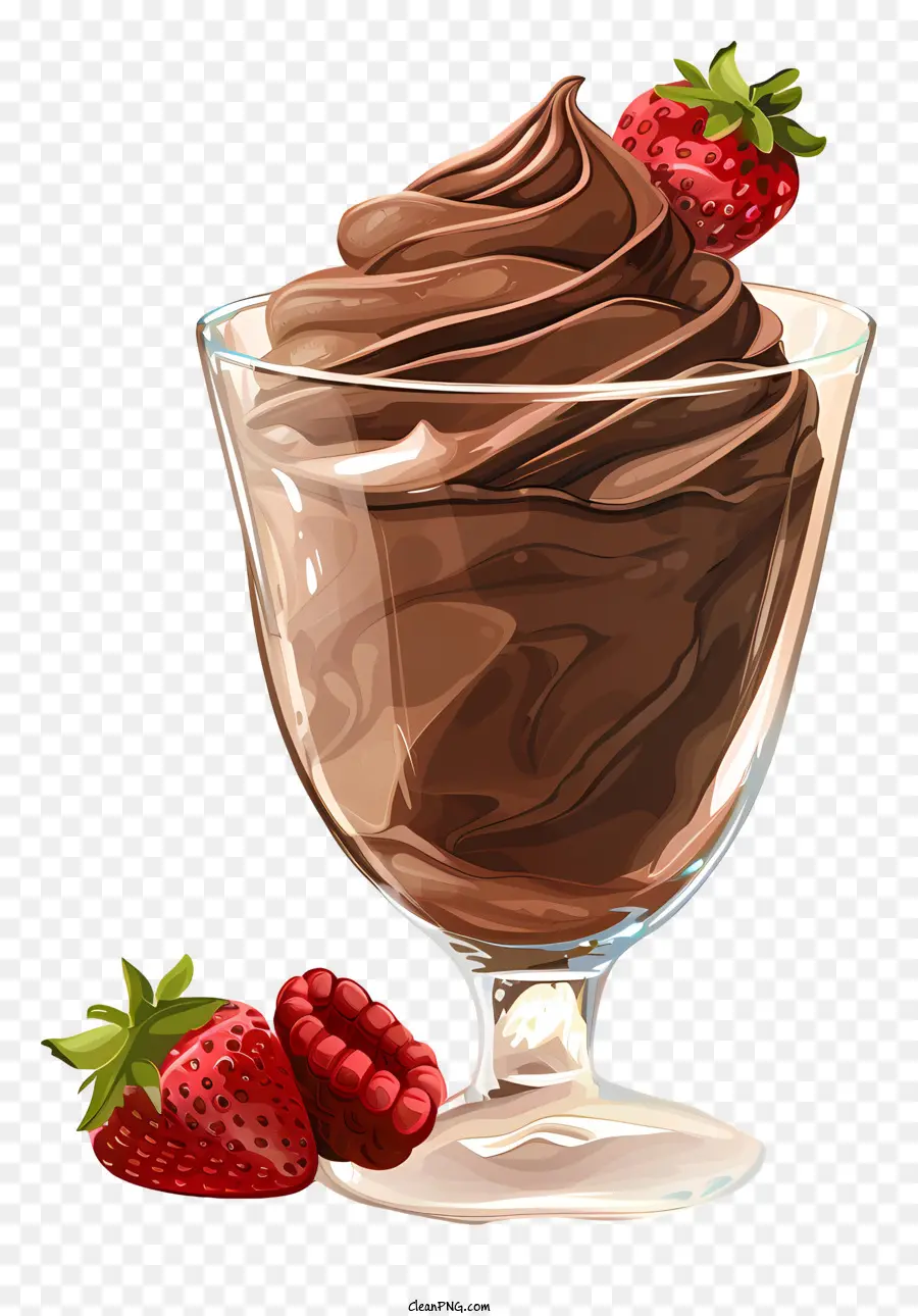 Día De La Mousse De Chocolate，Pudín De Chocolate PNG