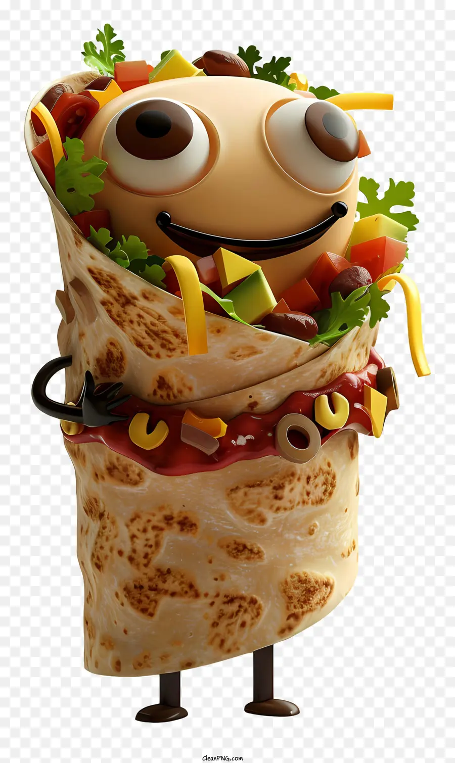 Día De Burrito，Personaje De Dibujos Animados PNG